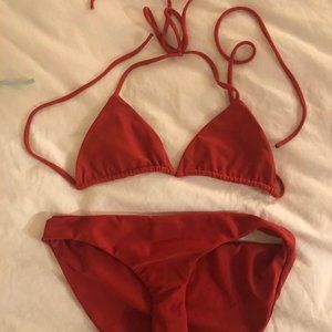 Mikoh Red Bikini